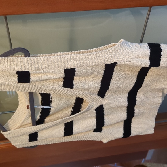 Free People Santa Monica Striped Vest NWOT - Picture 7 of 8